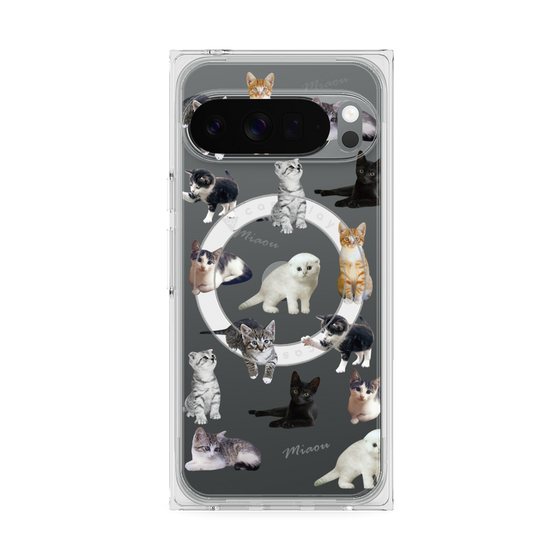 Premium Square Case with Pixelsnap［ Cat Collection ］