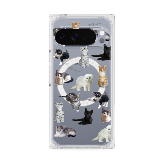 Premium Square Case with Pixelsnap［ Cat Collection ］