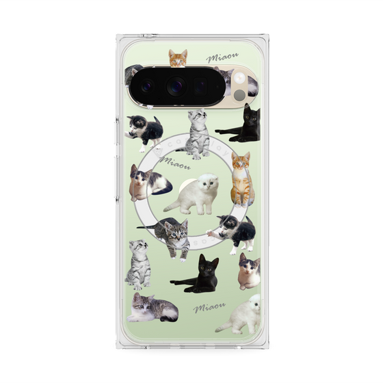 Premium Square Case with Pixelsnap［ Cat Collection ］