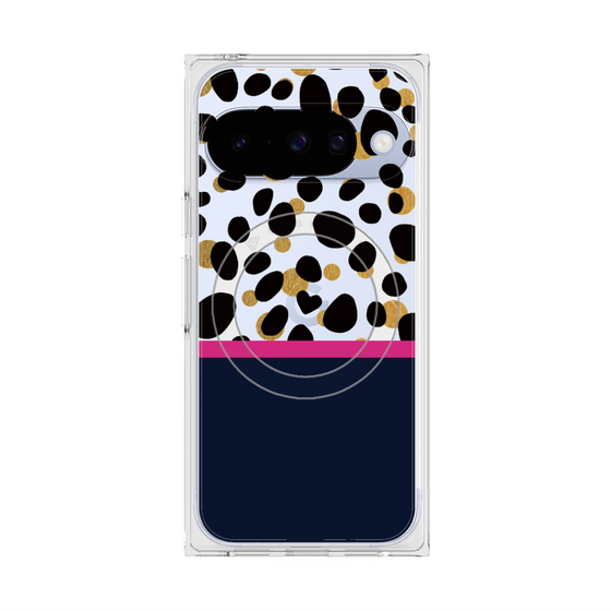 Premium Square Case with Pixelsnap［ Twin Dalmatian Line ］