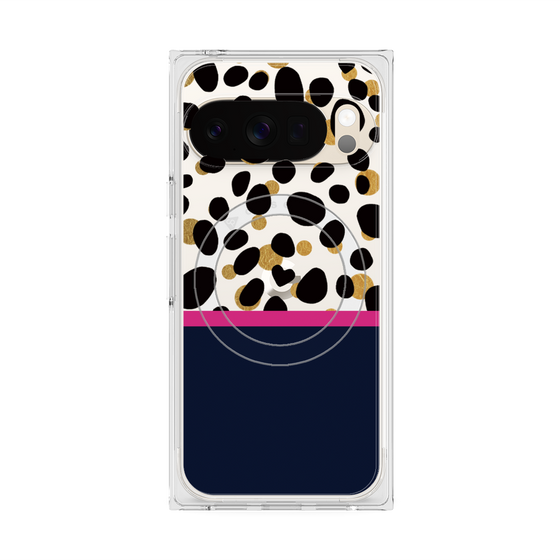 Premium Square Case with Pixelsnap［ Twin Dalmatian Line ］
