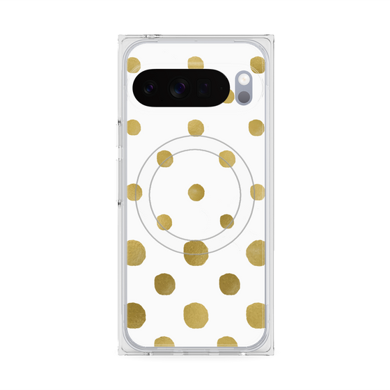 Premium Square Case with Pixelsnap［ Rolling Polka Dots ］