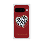 Premium Square Case with Pixelsnap［ Dalmatian Heart ］