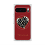 Premium Square Case with Pixelsnap［ Dalmatian Heart ］