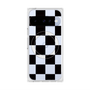 Premium Square Case with Pixelsnap［ Ichimatsu Pattern - Black ］