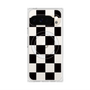 Premium Square Case with Pixelsnap［ Ichimatsu Pattern - Black ］