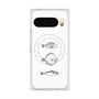 Premium Square Case with Pixelsnap［ Coexist No.1 - White ］