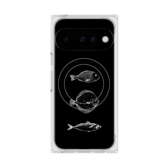 Premium Square Case with Pixelsnap［ Coexist No.1 - Black ］