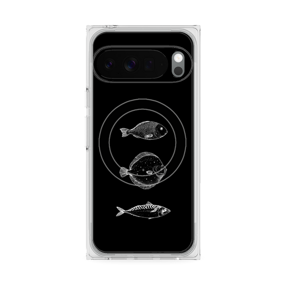 Premium Square Case with Pixelsnap［ Coexist No.1 - Black ］