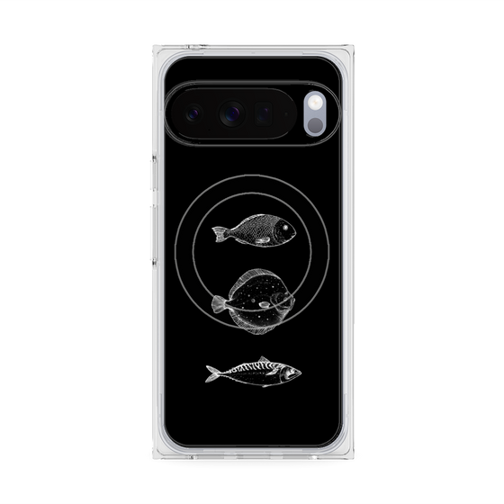 Premium Square Case with Pixelsnap［ Coexist No.1 - Black ］