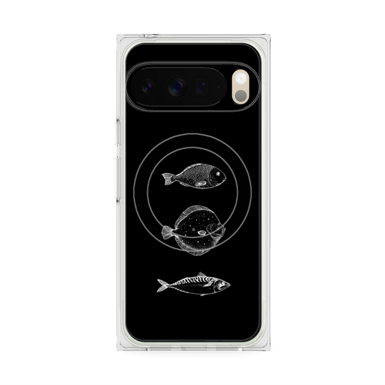 Premium Square Case with Pixelsnap［ Coexist No.1 - Black ］