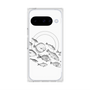 Premium Square Case with Pixelsnap［ Coexist No.2 - White ］