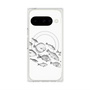 Premium Square Case with Pixelsnap［ Coexist No.2 - White ］
