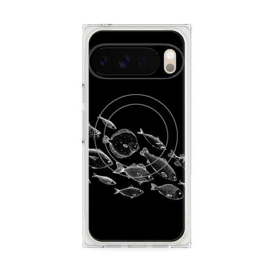 Premium Square Case with Pixelsnap［ Coexist No.2 - Black ］