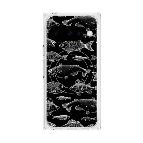 Premium Square Case with Pixelsnap［ Coexist No.3 - Black ］