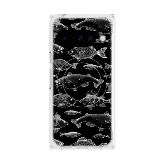 Premium Square Case with Pixelsnap［ Coexist No.3 - Black ］