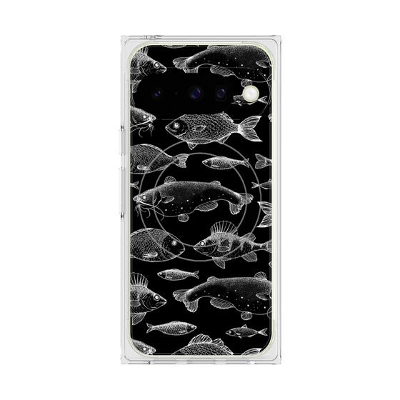 Premium Square Case with Pixelsnap［ Coexist No.3 - Black ］