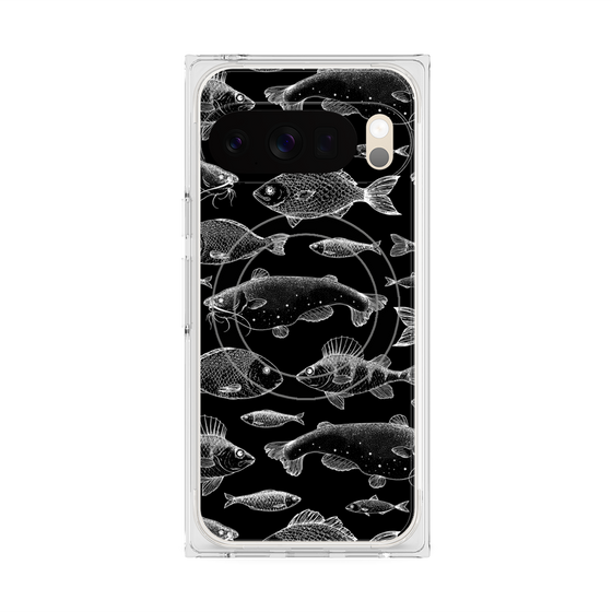 Premium Square Case with Pixelsnap［ Coexist No.3 - Black ］