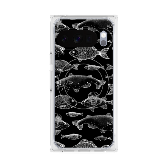 Premium Square Case with Pixelsnap［ Coexist No.3 - Black ］