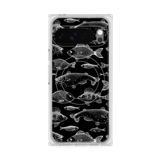 Premium Square Case with Pixelsnap［ Coexist No.3 - Black ］