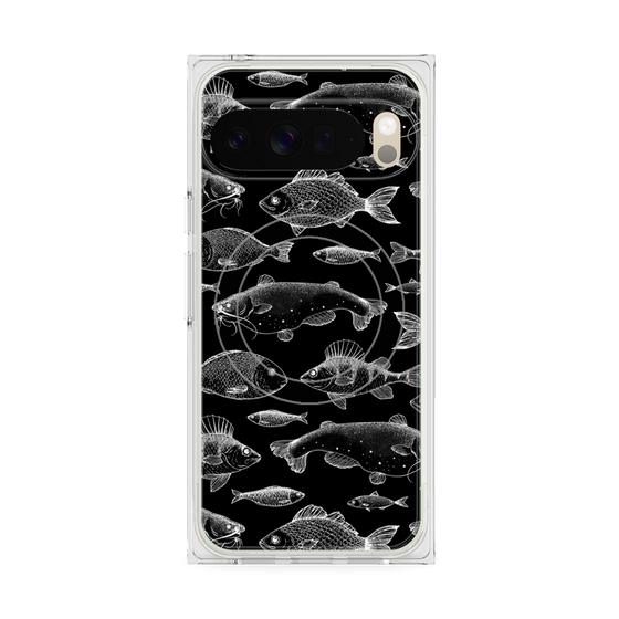 Premium Square Case with Pixelsnap［ Coexist No.3 - Black ］