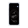 Premium Square Case with Pixelsnap［ Dinosaurs No.1 - Black ］