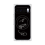 Premium Square Case with Pixelsnap［ Dinosaurs No.1 - Black ］