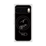 Premium Square Case with Pixelsnap［ Dinosaurs No.1 - Black ］