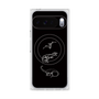 Premium Square Case with Pixelsnap［ Dinosaurs No.1 - Black ］