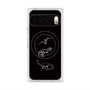 Premium Square Case with Pixelsnap［ Dinosaurs No.1 - Black ］