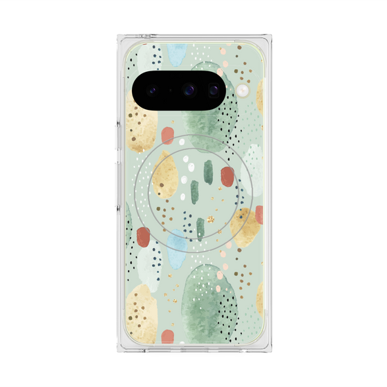Premium Square Case with Pixelsnap［ Nordic Watercolor - 03 ］