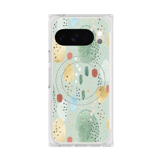 Premium Square Case with Pixelsnap［ Nordic Watercolor - 03 ］