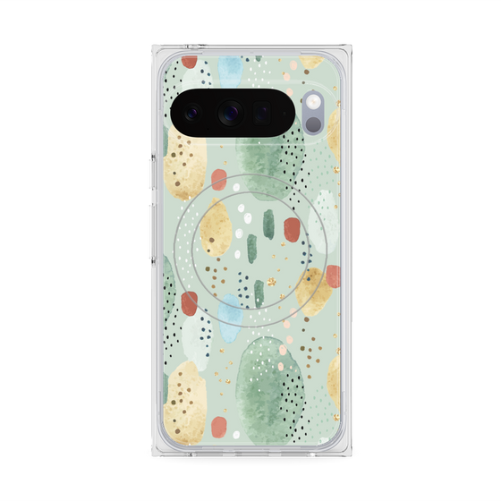 Premium Square Case with Pixelsnap［ Nordic Watercolor - 03 ］