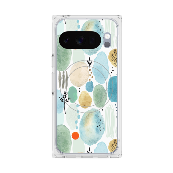 Premium Square Case with Pixelsnap［ Nordic Watercolor - 05 ］
