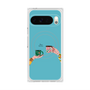 Premium Square Case with Pixelsnap［ Teatime - Blue ］