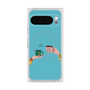 Premium Square Case with Pixelsnap［ Teatime - Blue ］