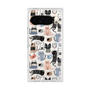 Premium Square Case with Pixelsnap［ Funny Cats - 04 ］
