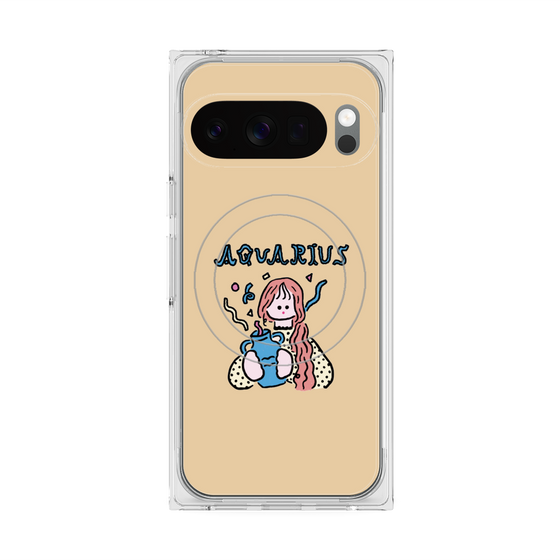 Premium Square Case with Pixelsnap［ Aquarius ］