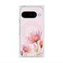 Premium Square Case with Pixelsnap［ Natural Flower - Pink ］