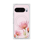 Premium Square Case with Pixelsnap［ Natural Flower - Pink ］