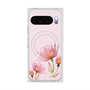 Premium Square Case with Pixelsnap［ Natural Flower - Pink ］