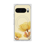 Premium Square Case with Pixelsnap［ Natural Flower - Yellow ］