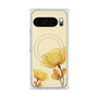 Premium Square Case with Pixelsnap［ Natural Flower - Yellow ］