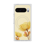 Premium Square Case with Pixelsnap［ Natural Flower - Yellow ］