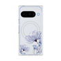Premium Square Case with Pixelsnap［ Natural Flower - blue ］