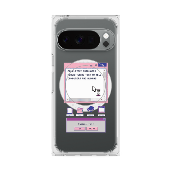 Premium Square Case with Pixelsnap［ System error! ］