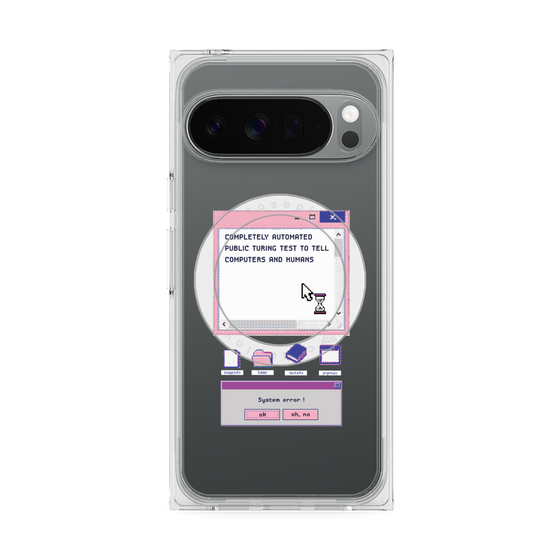 Premium Square Case with Pixelsnap［ System error! ］