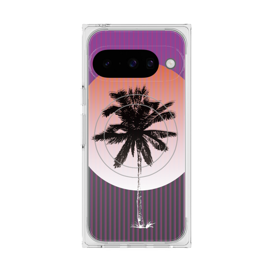 Premium Square Case with Pixelsnap［ Palm Tree ］