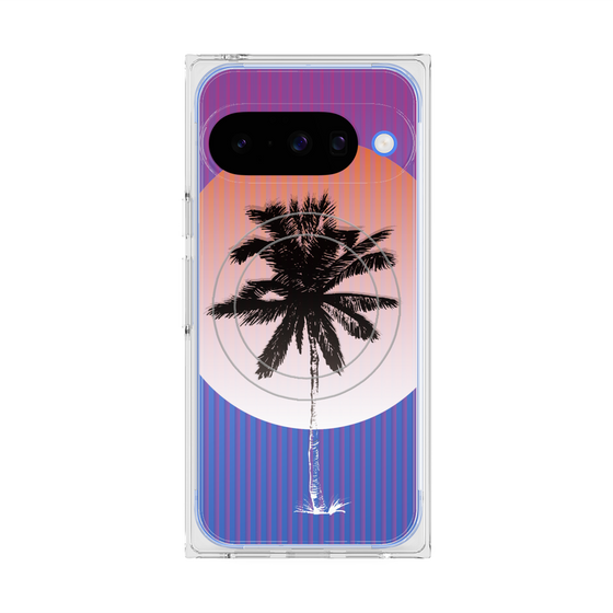Premium Square Case with Pixelsnap［ Palm Tree ］