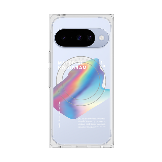 Premium Square Case with Pixelsnap［ Liquid Blue ］